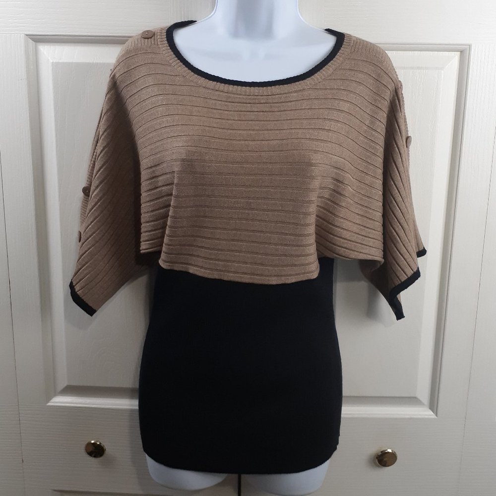 Joseph A. Knit Dolman 3/4 Sleeve Sweater